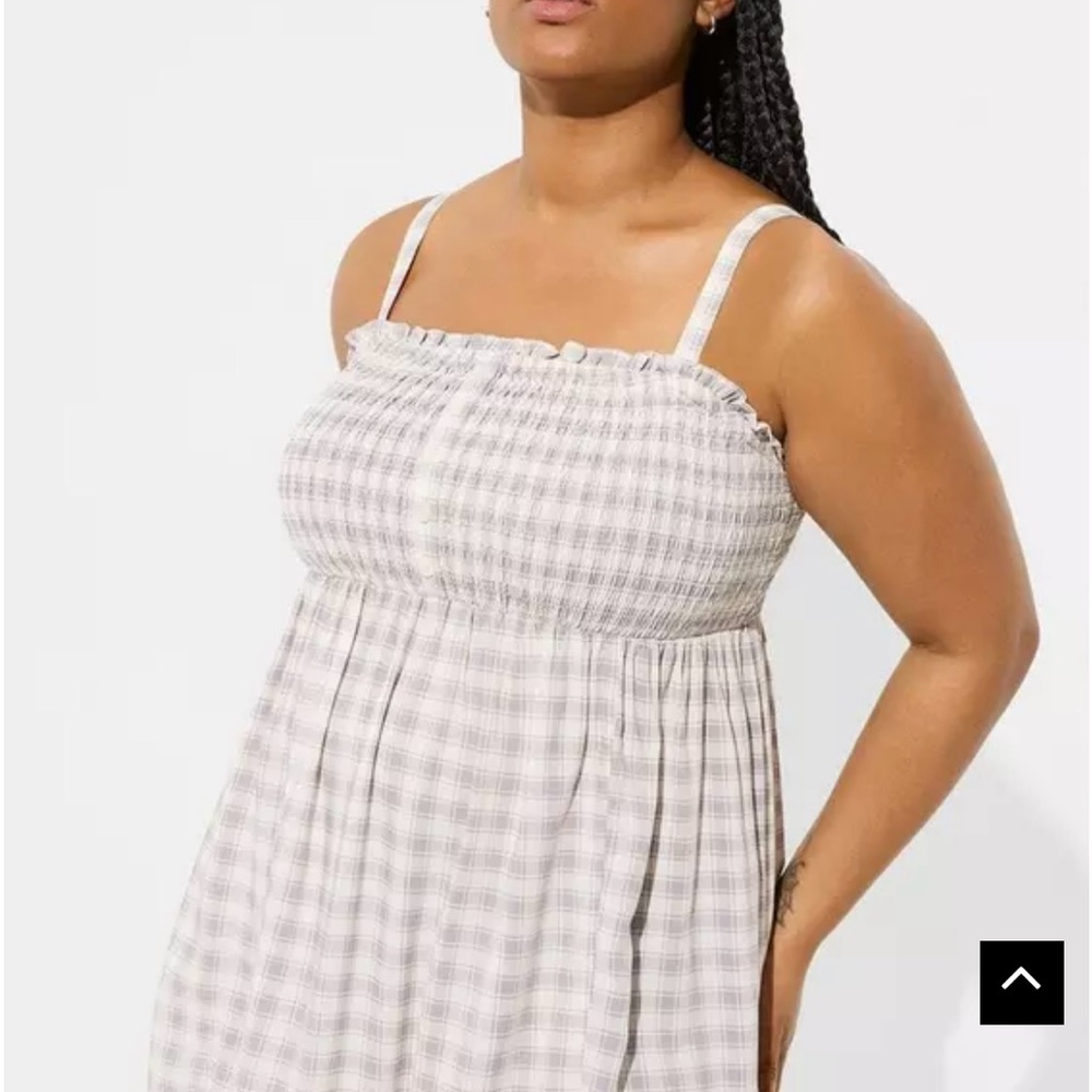 Torrid Babydoll Square Neck Tank